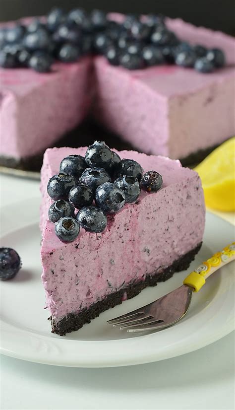 philadelphia blueberry no bake cheesecake